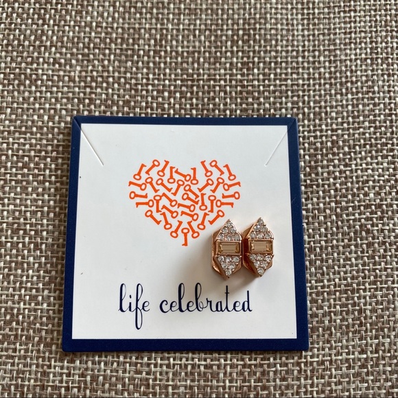 KEEP Collective Jewelry - KEEP Collective Rose Gold Pave Turning Points (2)